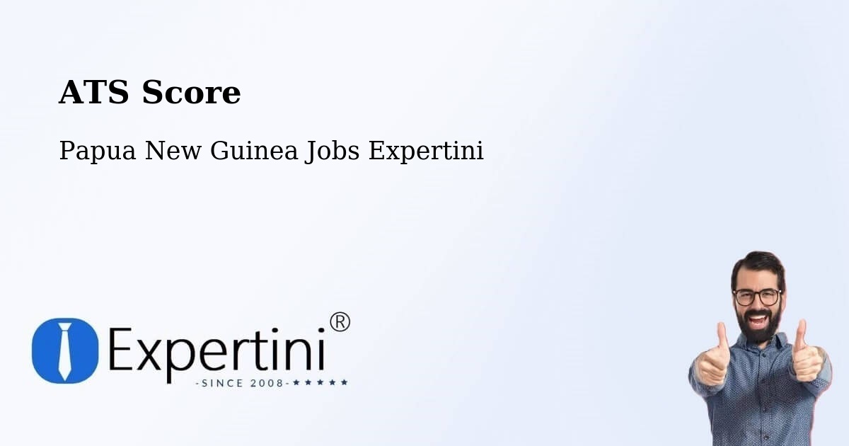 Resume ATS Score & Job Description Match Tool – Middle Fly - Papua New Guinea Jobs Expertini